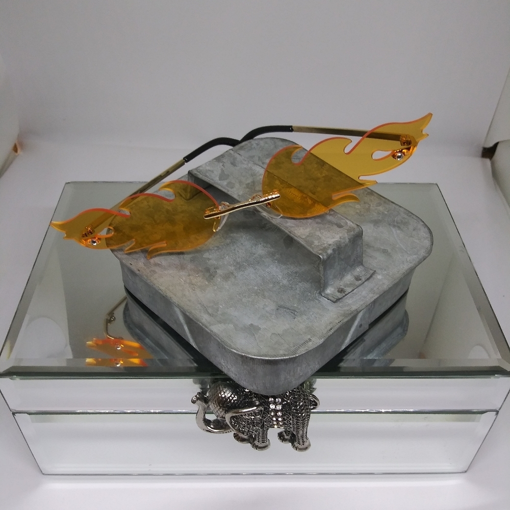 Orange Flame sunglasses